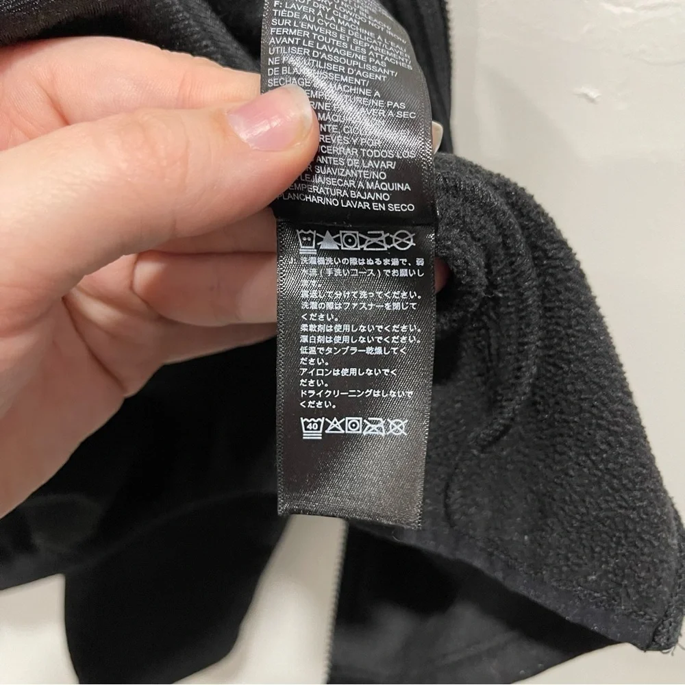 The North Face Men’s Canyonlands Full-Zip Sweatshirt Black Size Small